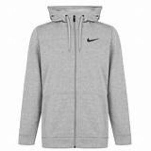 Nike Dri-Fit Grey Full zip hoody size Large